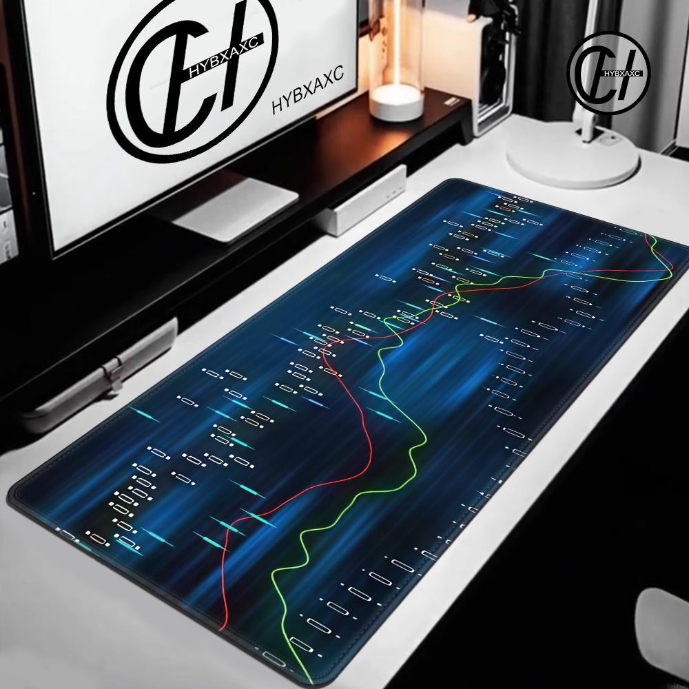 Gaming Accessories Market - Stock Market Chart Pattern Mouse Pad