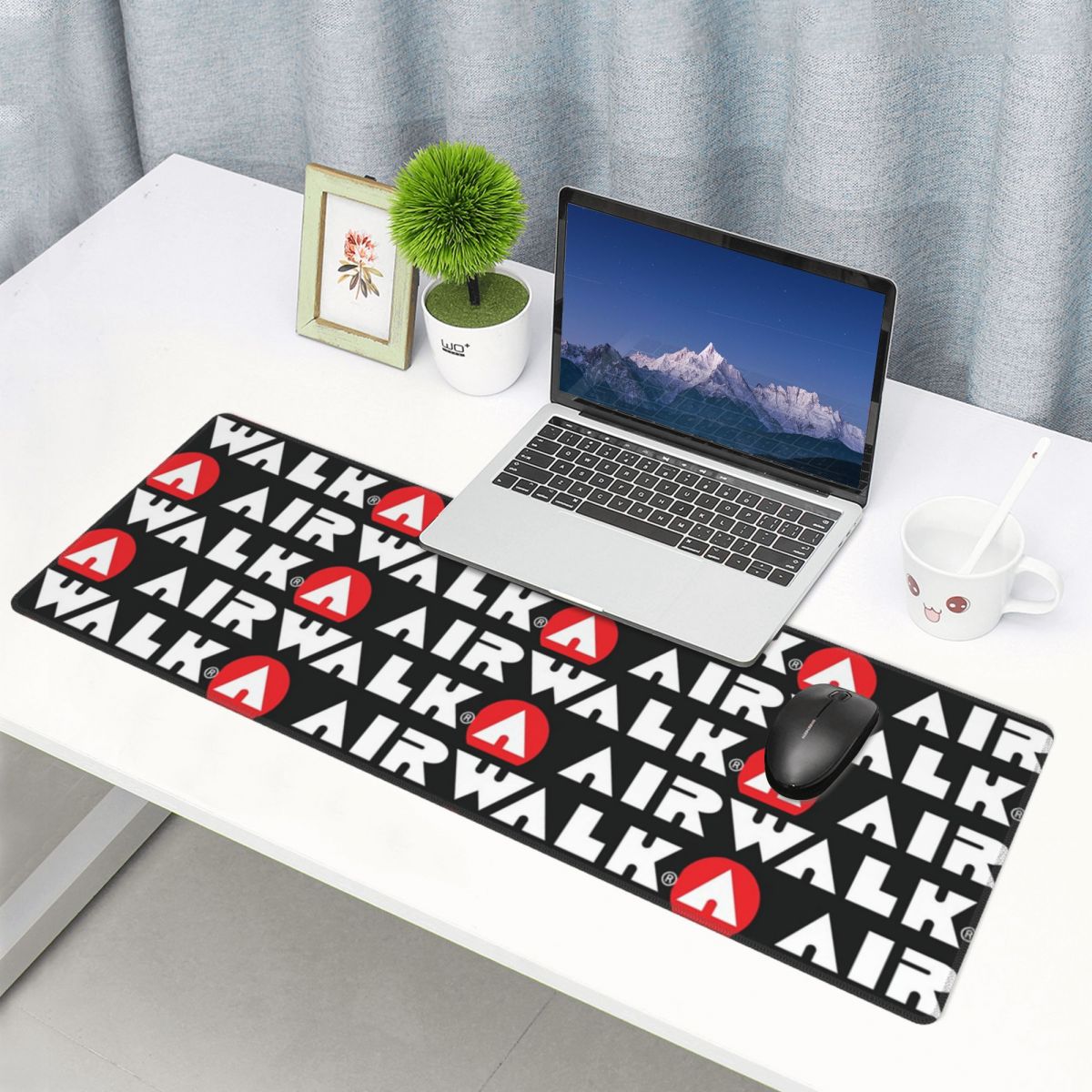 Gaming Accessories Logo - Large Mouse Pad Airwalk Logo Gamer