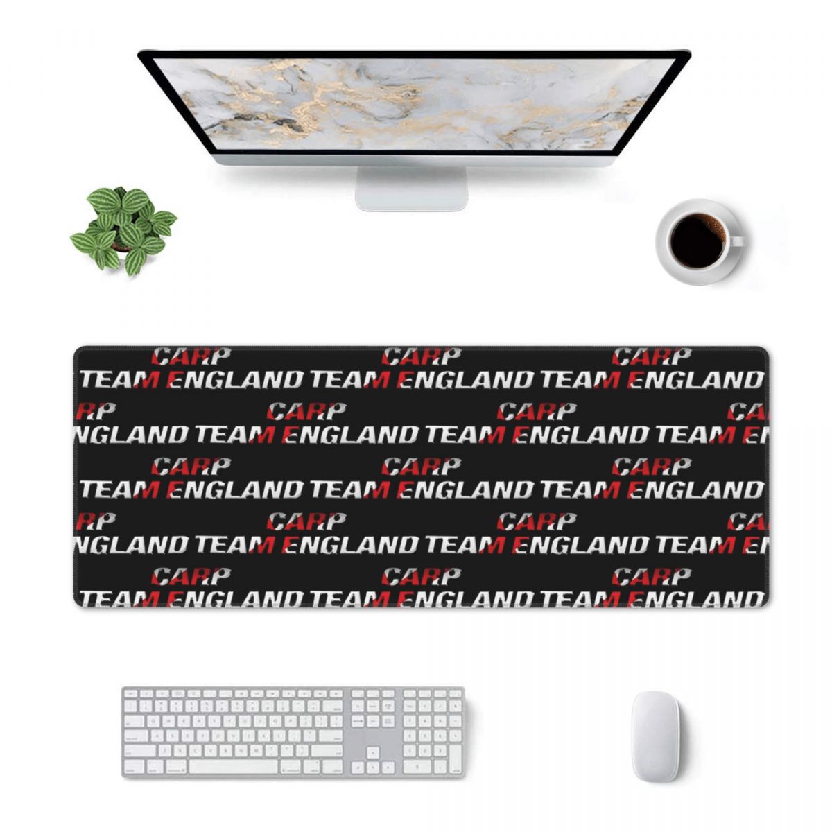 Gaming Accessories Logo - Large Mouse Pad Custom Korda Fishing