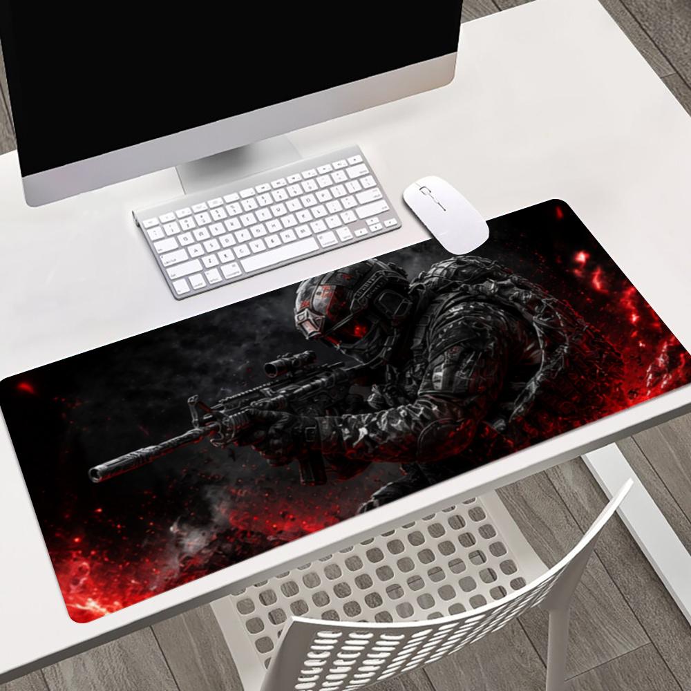 Soldier Mouse Pads Pc Accessor - Gaming Accessories For Pc Setup recension och pris