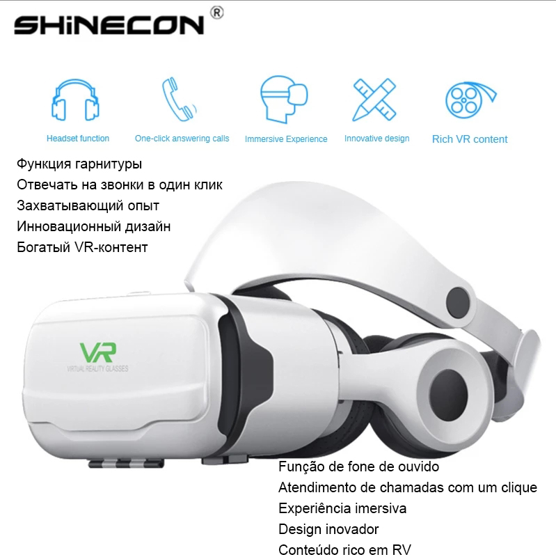 VR Glasses Virtual Reality 3D  - Gaming Accessories Iphone recension och pris