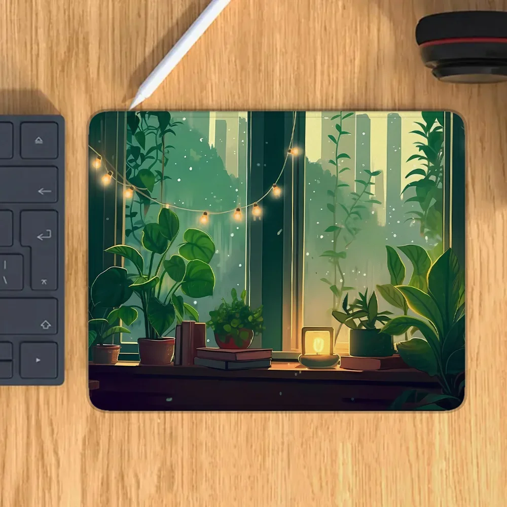 Mousepad Green Desk Pad Lofi G - Gaming Accessories Companies recension och pris