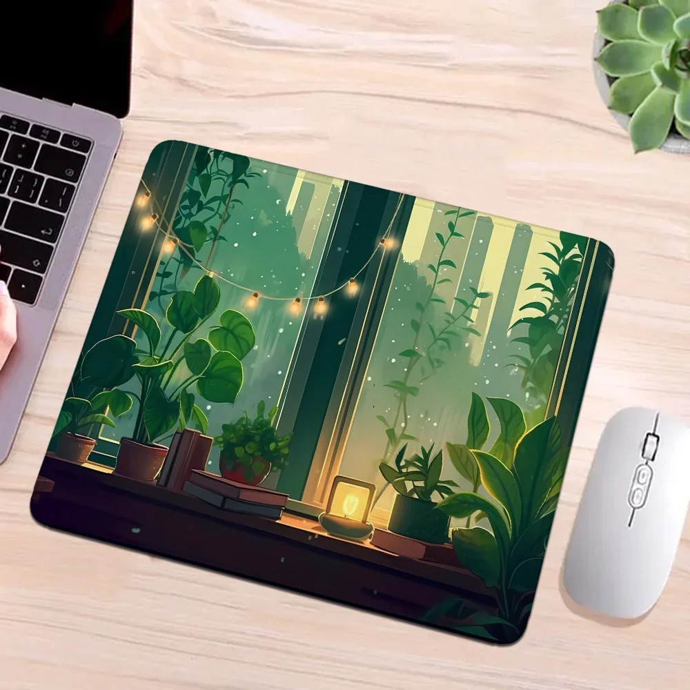 Mousepad Green Desk Pad Lofi G - Gaming Accessories Companies recension och pris