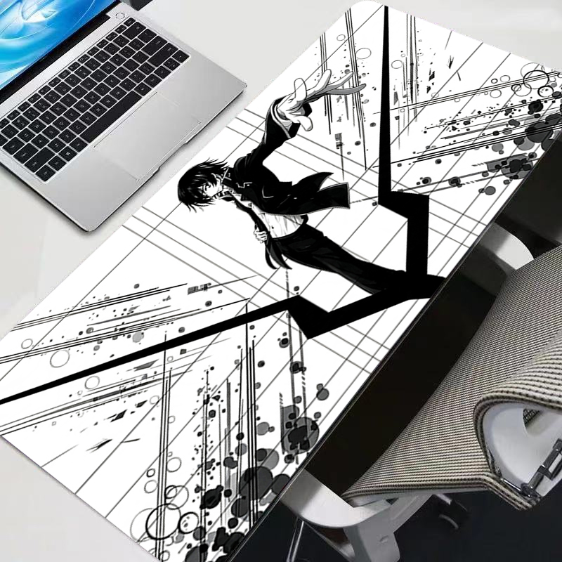 white anime Mouse Pad Gamer Es - Pc Gaming Essentials Accessories recension och pris