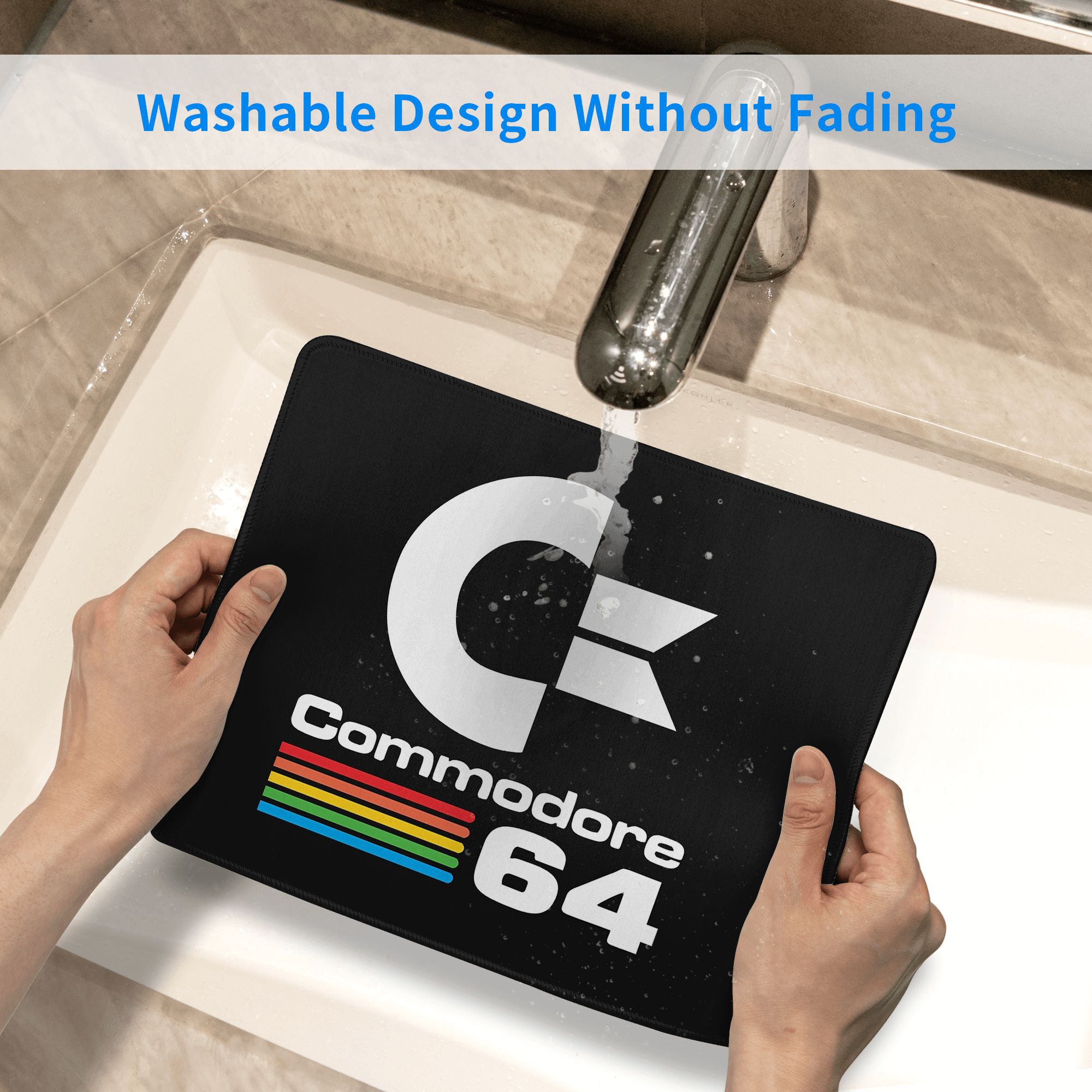 Commodore C64 Logo Mouse Pad C - Gaming Accessories Logo recension och pris