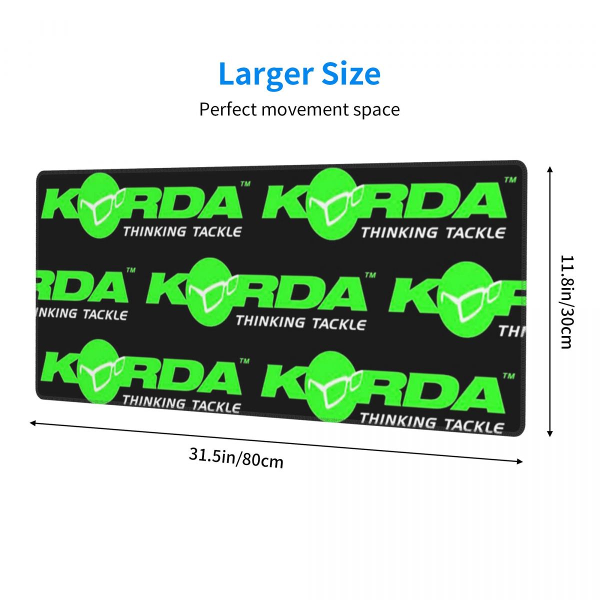 Large Mouse Pad Korda Fishing  - Gaming Accessories Logo recension och pris