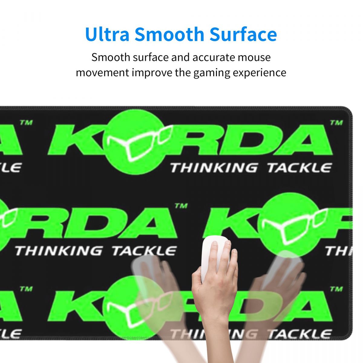 Large Mouse Pad Korda Fishing  - Gaming Accessories Logo recension och pris