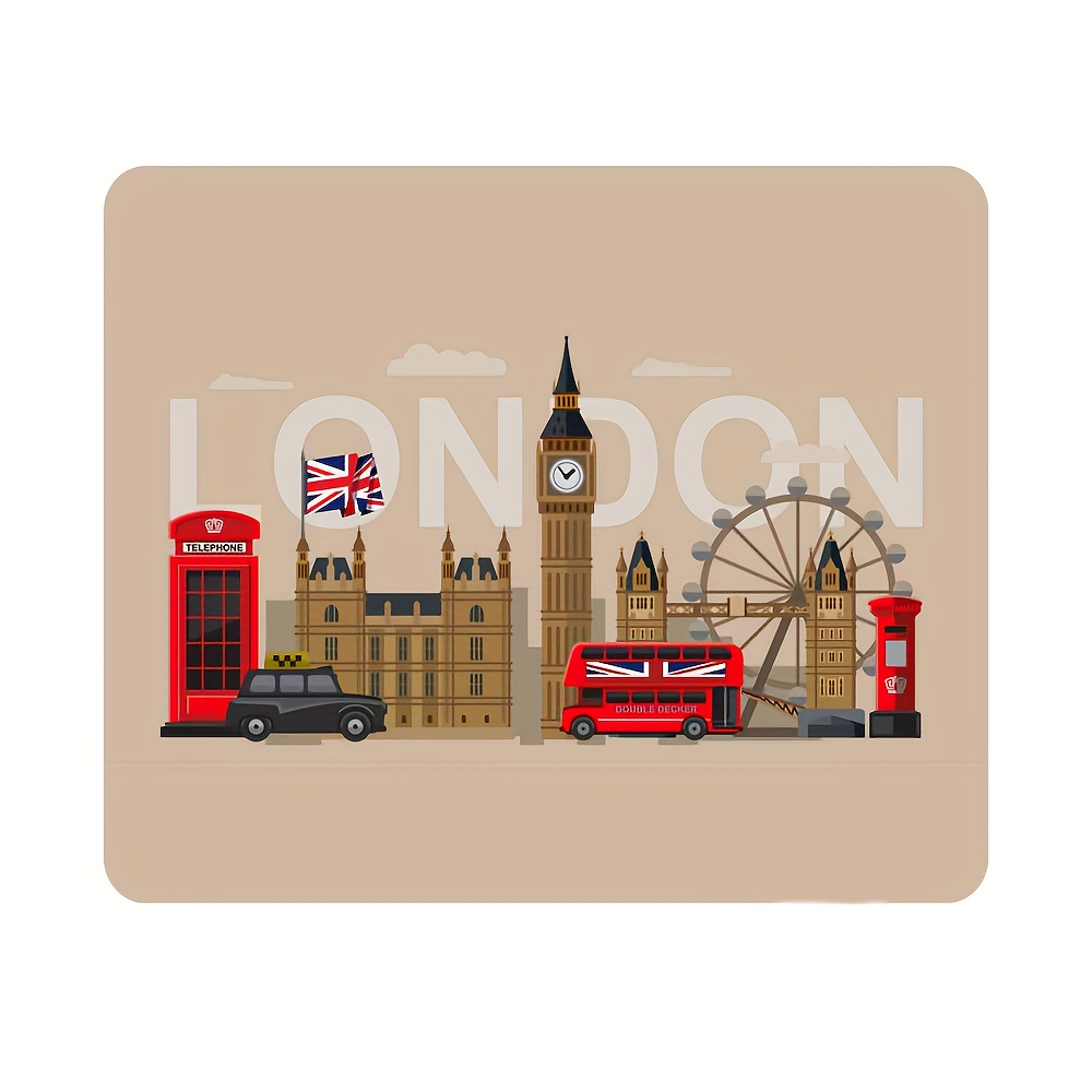 London Landmarks Rubber Mouse  - Gaming Accessories London recension och pris