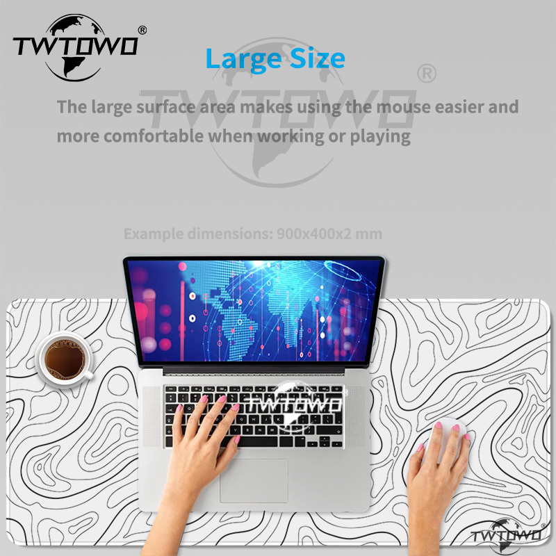 Mouse Pad Gaming Black And Whi - Gaming Accessories Table recension och pris