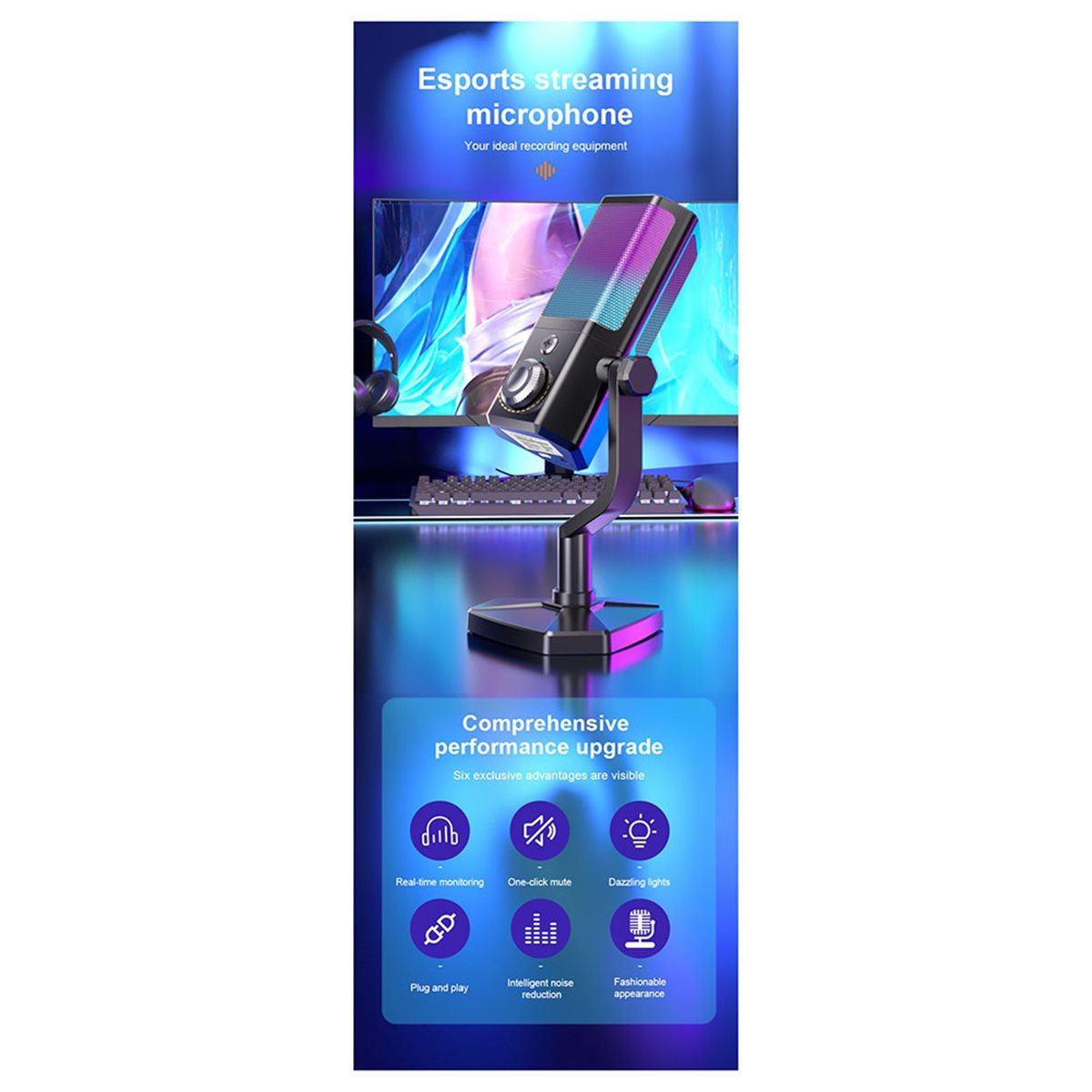 Can buy RGB Microphone Gaming  - Gaming Accessories To Buy recension och pris
