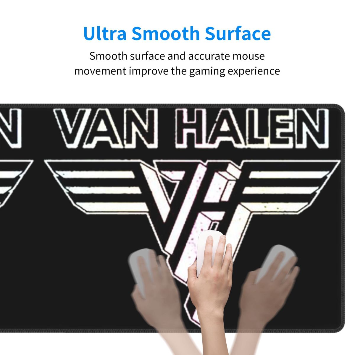 Large Mouse Pad Van Halen 5150 - Gaming Accessories Logo recension och pris
