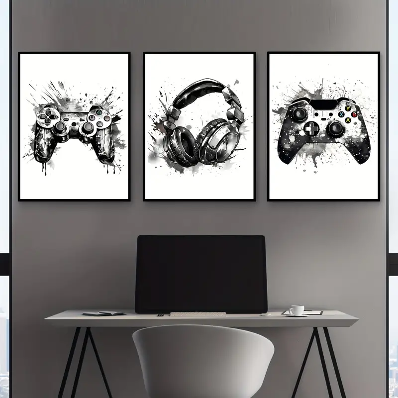 3pcs frameless Canvas Painting - Gaming Set Accessories recension och pris