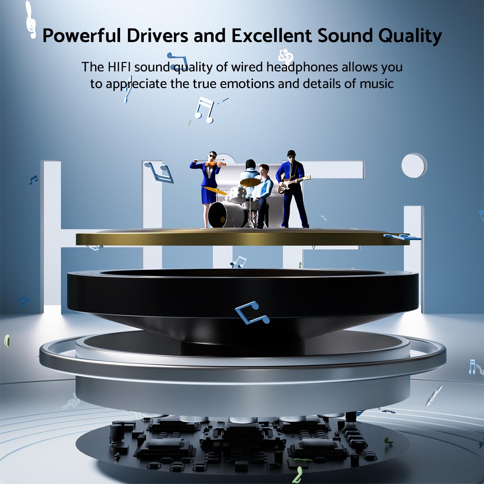 HiFi Surround Headphones Bass  - Gaming Accessories Iphone recension och pris