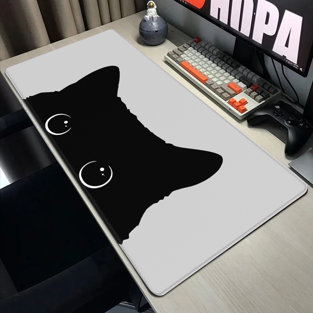 Funny black cat Mouse Pads Cut - Gaming Accessories Companies recension och pris