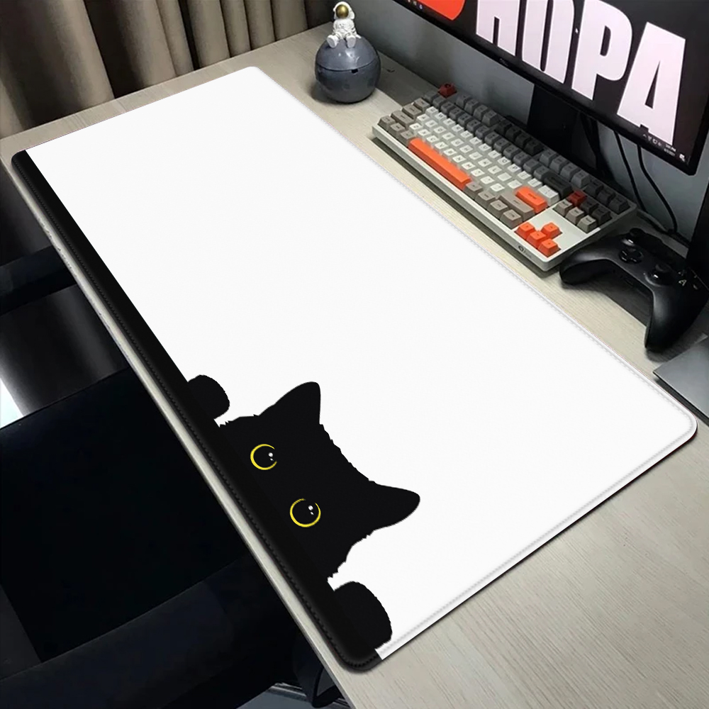 Funny black cat Mouse Pads Cut - Gaming Accessories Companies recension och pris