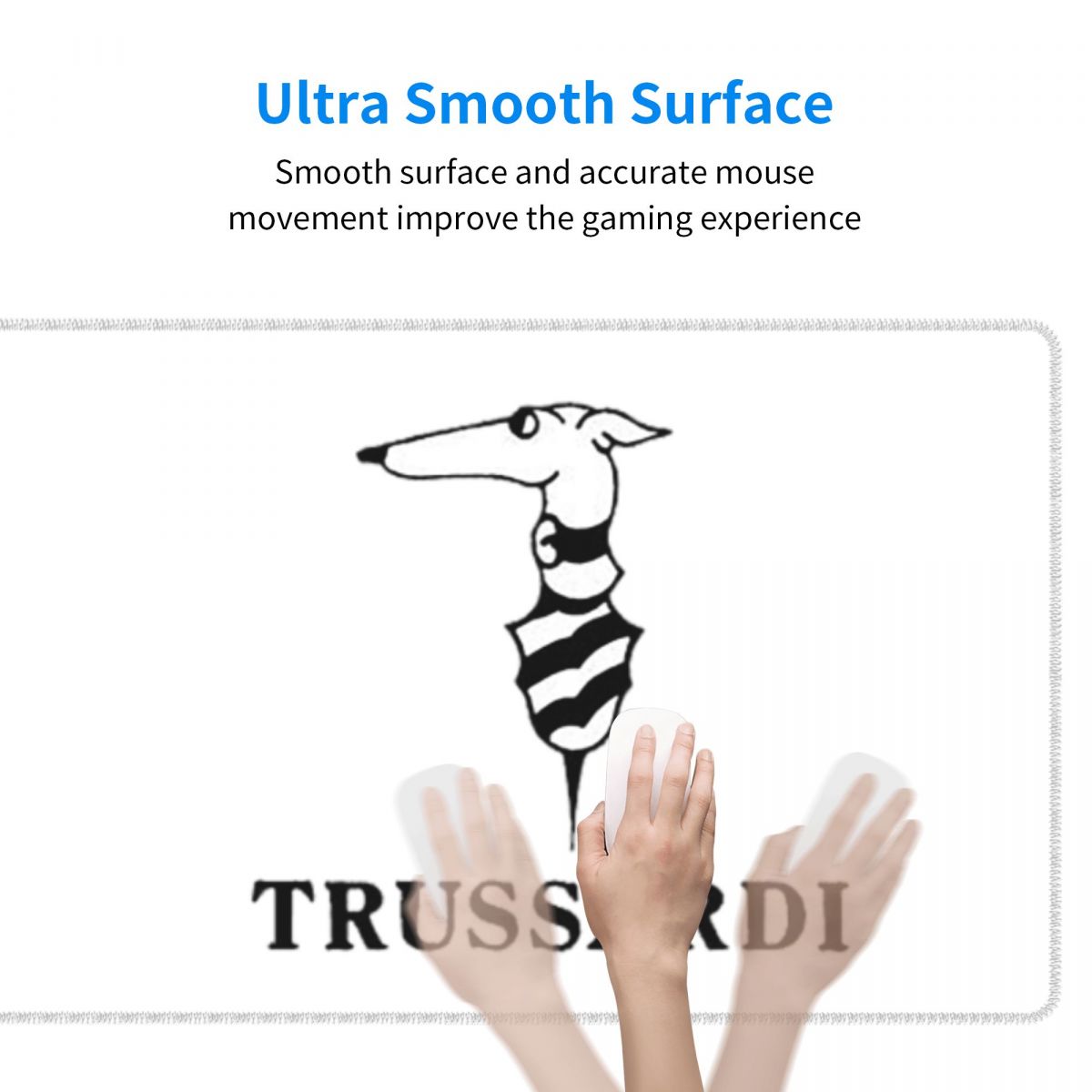 Large Mouse Pad Trussardis Log - Gaming Accessories Logo recension och pris