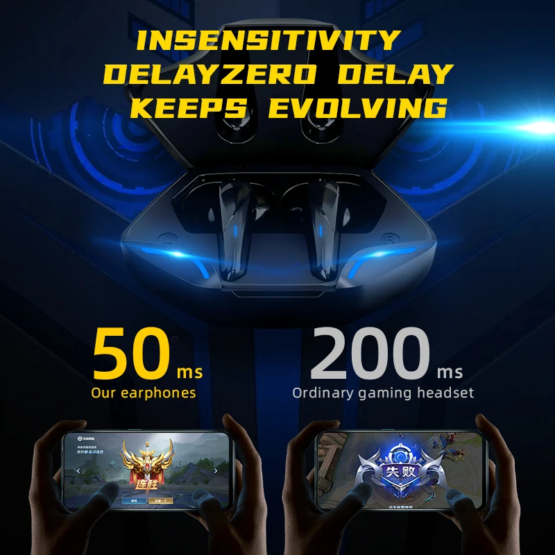 2026 Hot X15 TWS Wireless Blue - Gaming Set Accessories recension och pris