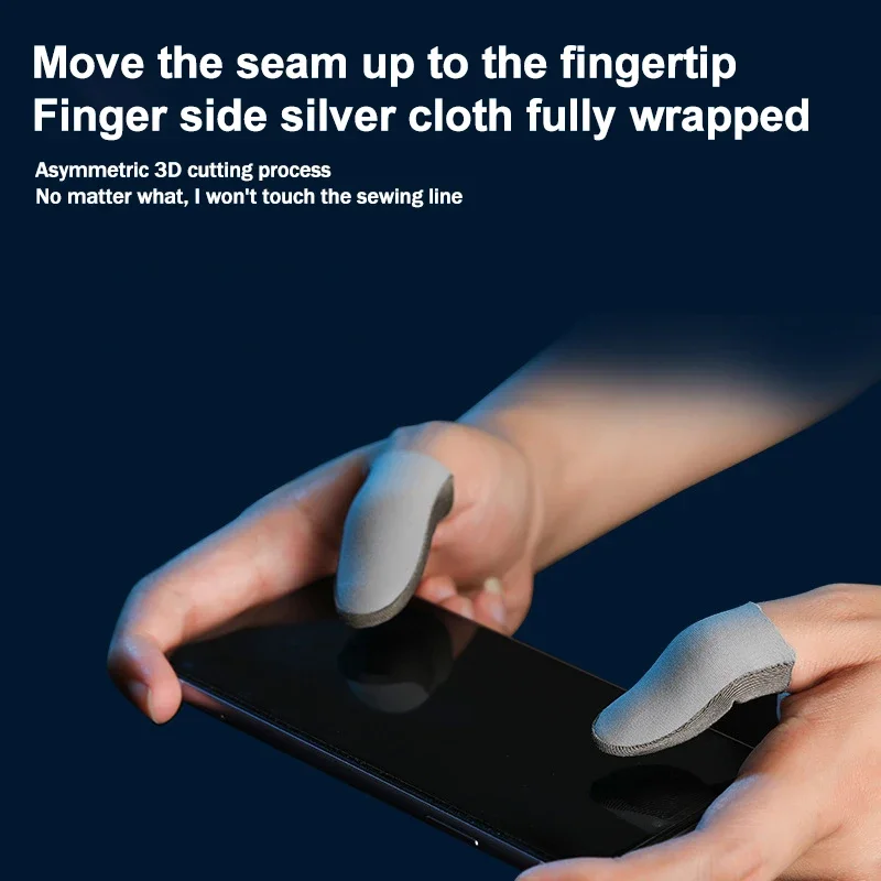 1 Pair NEW Touch Screen Finger - Gaming Accessories Phone recension och pris