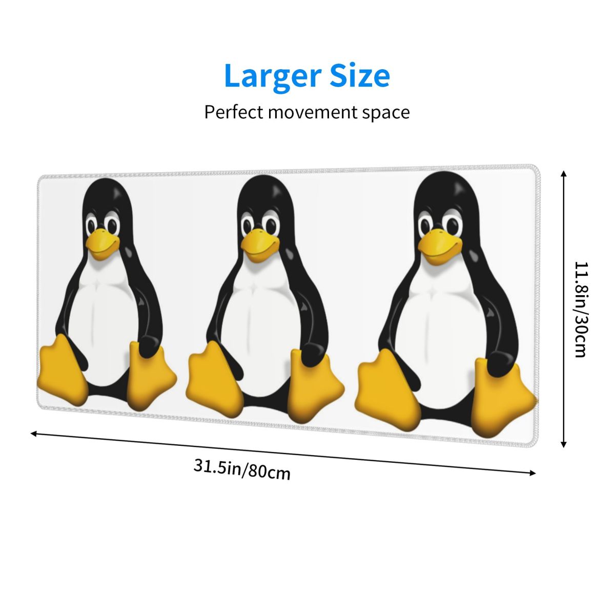 Large Mouse Pad Linux Logo Gam - Gaming Accessories Logo recension och pris