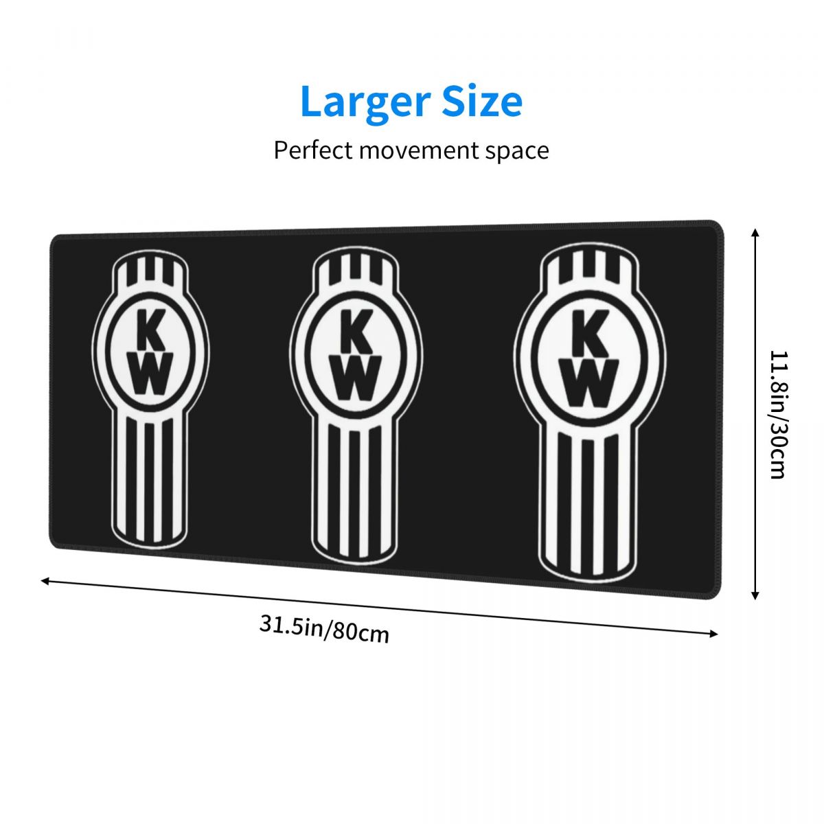 Large Mouse Pad Kenworth Truck - Gaming Accessories Logo recension och pris