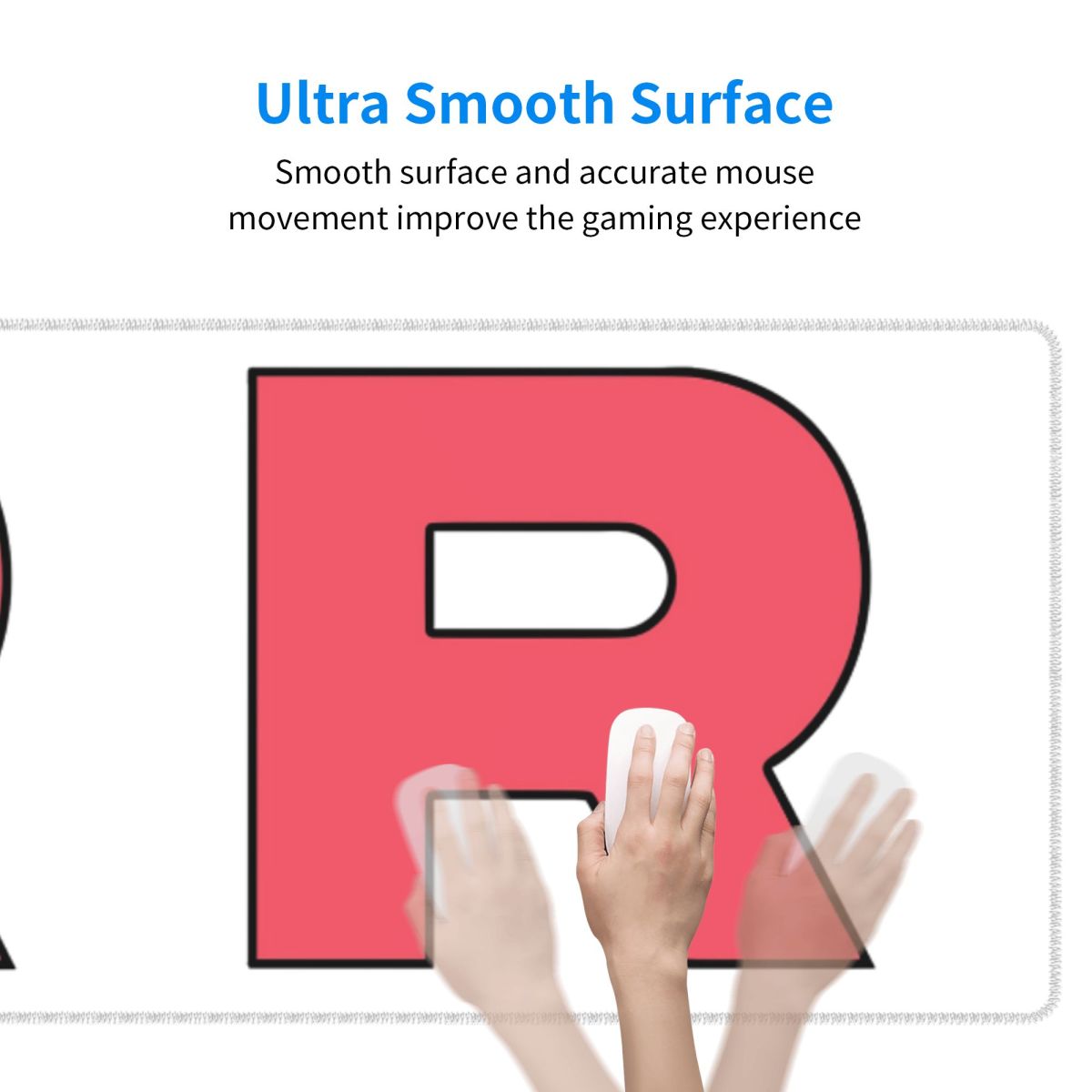 Large Mouse Pad Letter R Team  - Gaming Accessories Logo recension och pris