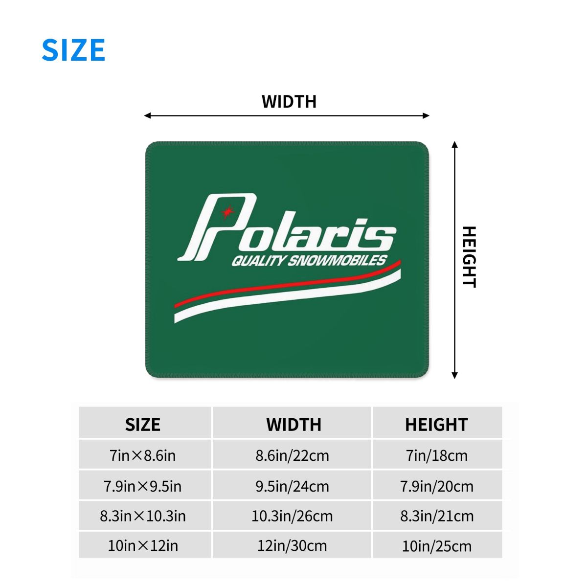 Polaris Logo Multi-size Mouse  - Gaming Accessories Logo recension och pris