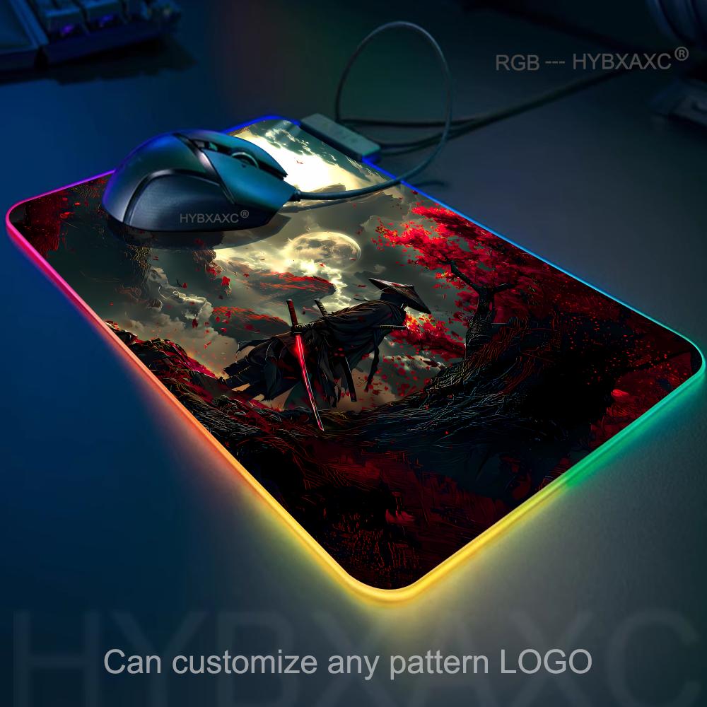 RGB Samurai Warrior Mouse Pad  - Gaming Accessories Companies recension och pris