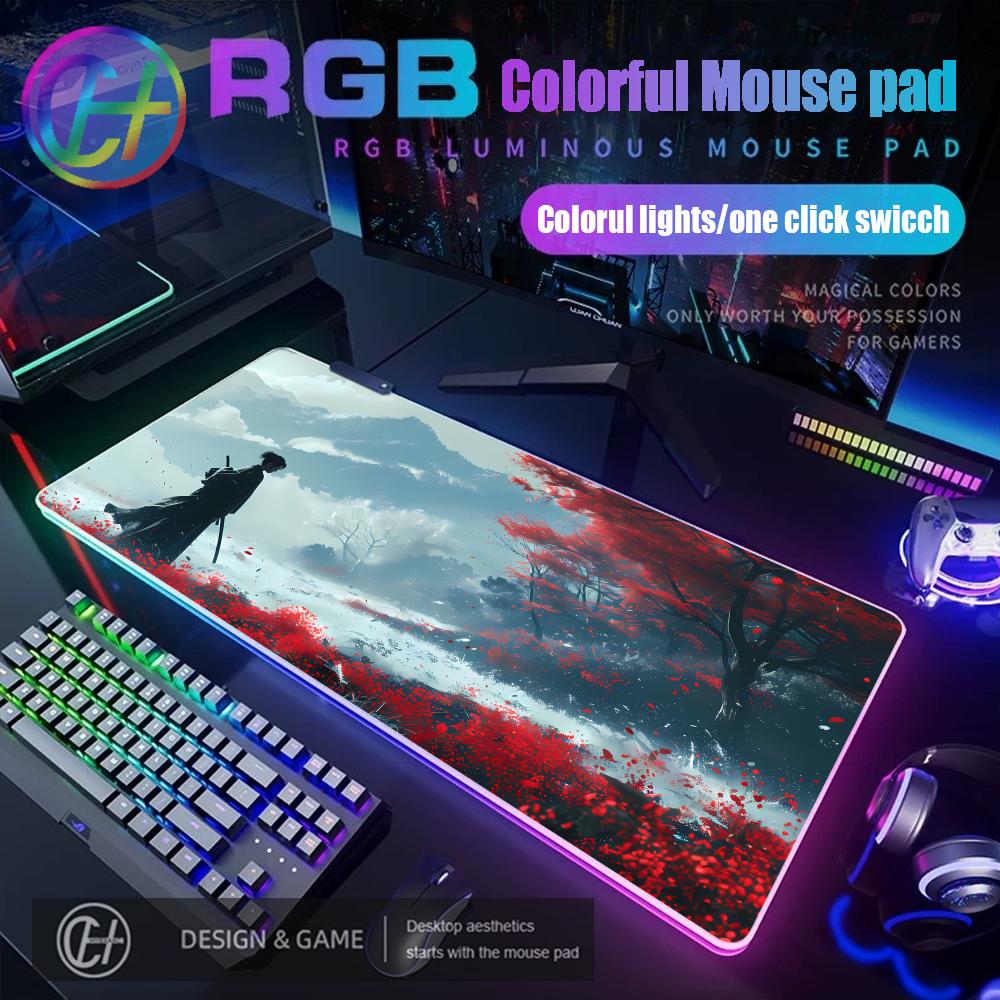 RGB Samurai Warrior Mouse Pad  - Gaming Accessories Companies recension och pris