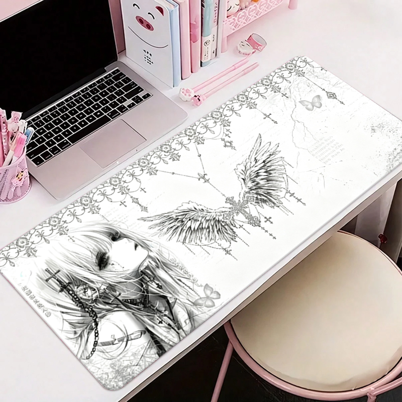 Leather Mousepad Black White A - Gaming Accessories Wholesale recension och pris
