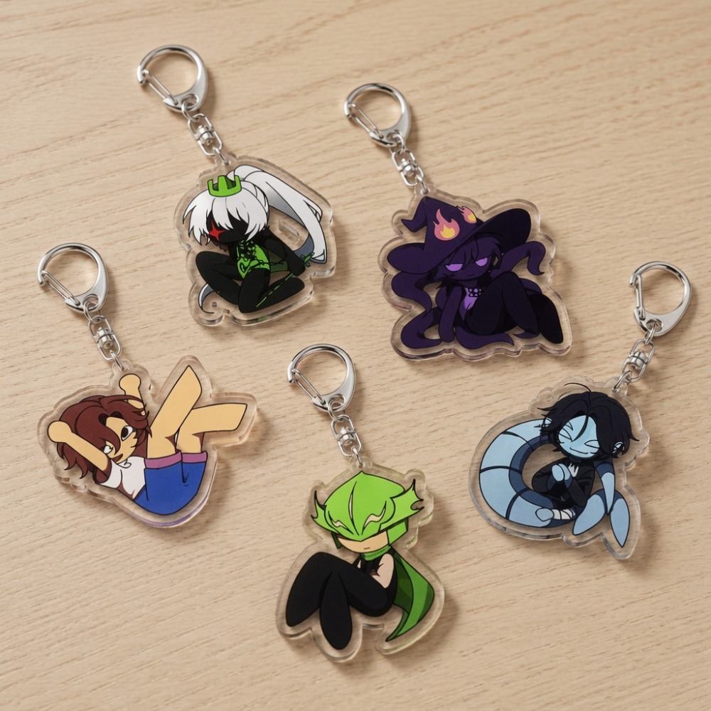Cute Cartoon Chibi Keychains A - Gaming Accessories Wholesale recension och pris
