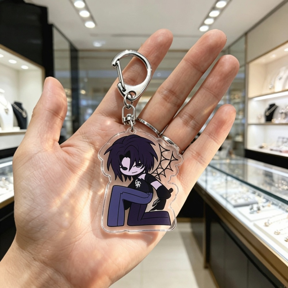 Cute Cartoon Chibi Keychains A - Gaming Accessories Wholesale recension och pris